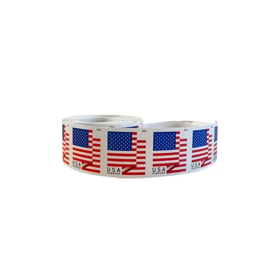 2018 U.S. Flag Forever Stamps 10 Rolls | Tool Stamps US Postage Stamps