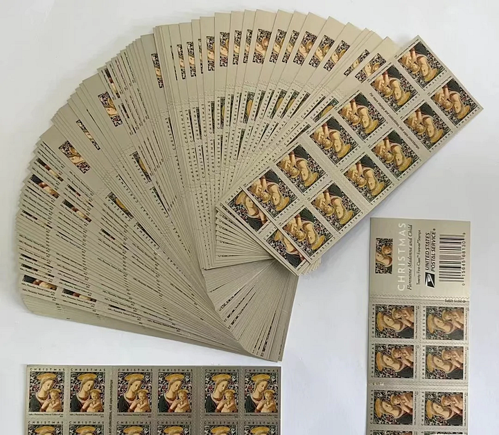 2011 Madonna of the Candelabra stamps - Forever Stamps