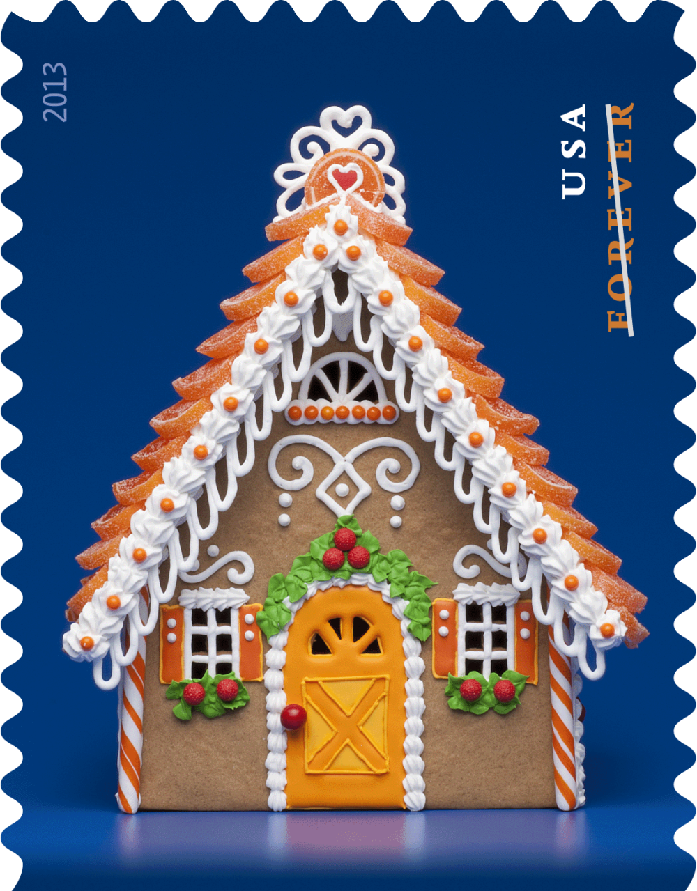 2013 Gingerbread Houses Stamps - Forever Stamps