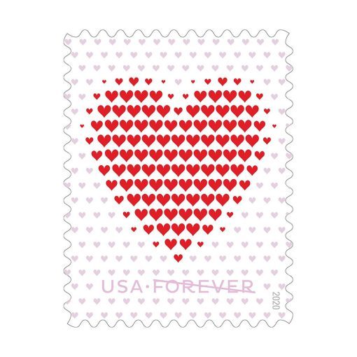 2020 Made of Hearts Forever Stamps - Forever Stamps