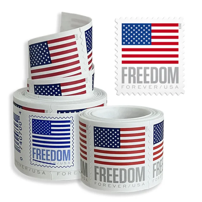 2023 U.S. Flag Forever Stamps 100 Rolls - Forever Stamps