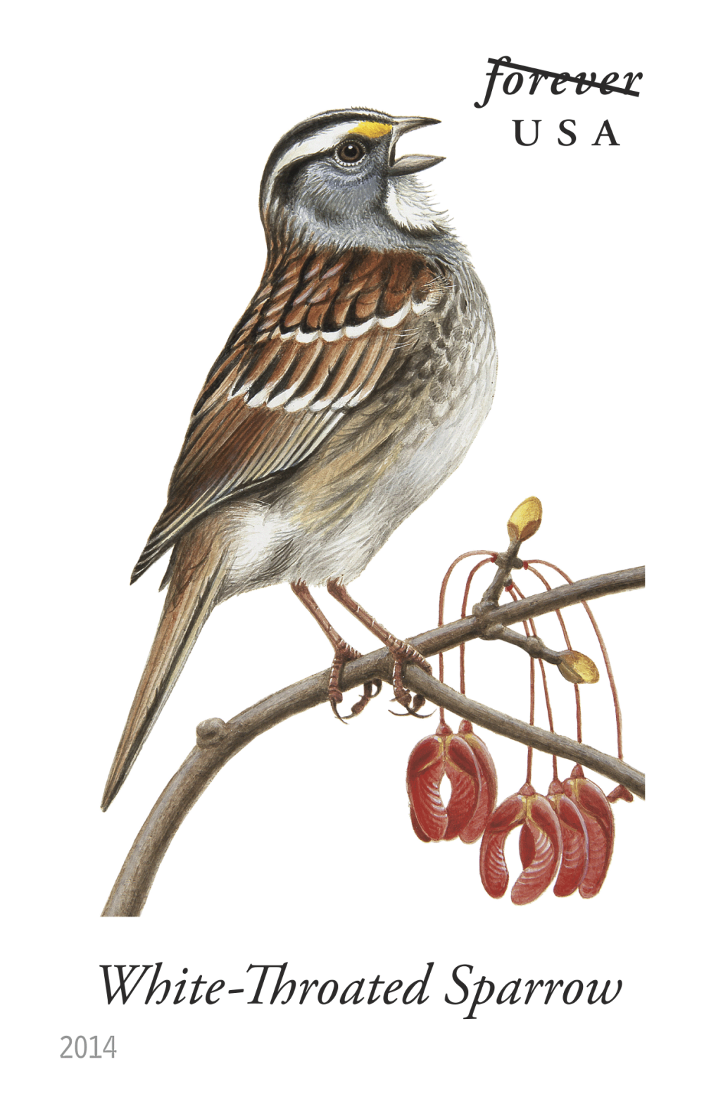 2014 Song Birds Stamps - Forever Stamps