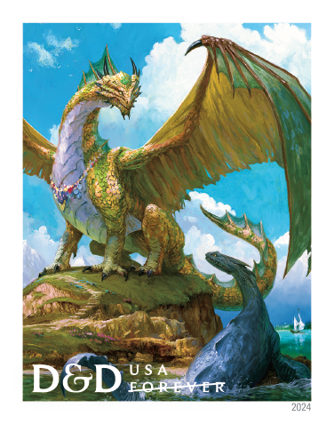 2024 Dungeons & Dragons Stamps - Forever Stamps