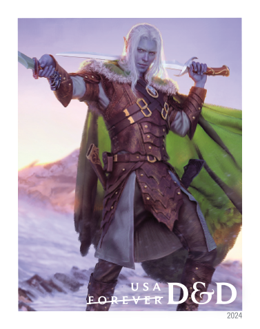 2024 Dungeons & Dragons Stamps - Forever Stamps