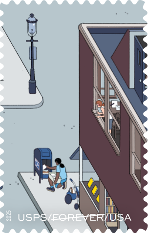 2025. 250 Years of Delivering Stamps 100 pcs - Forever Stamps